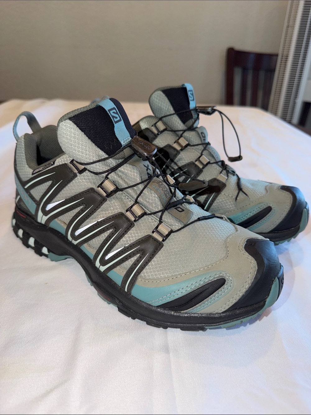 Salomon XA Pro 3D V9 W Quiet Shade / Lily Pad / Blue Haze SZ 8.5